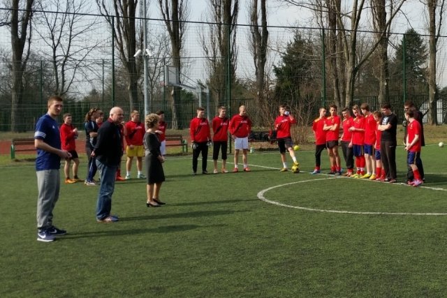 Wiosenny Turniej Piłki Nożnej o Puchar Dyrektora Technikum Budowlanego nr 5. Warszawa 27.03.2015r.